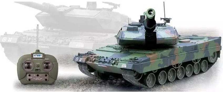 HOBBY ENGINE "Танк зеленый | 0804" - машина на радиоуправлении