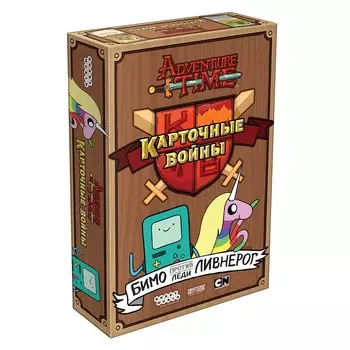 Hobby World Настольная игра "Время приключений". Карточные войны: Бимо против Леди Ливнерог