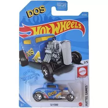 Hot Wheels Базовая машинка '32 Ford, синяя