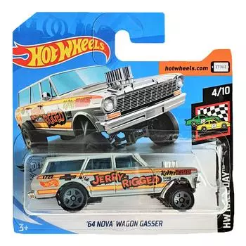Hot Wheels® Базовая машинка 64 Nova Wagon Gasser из серии "HW Race Day"