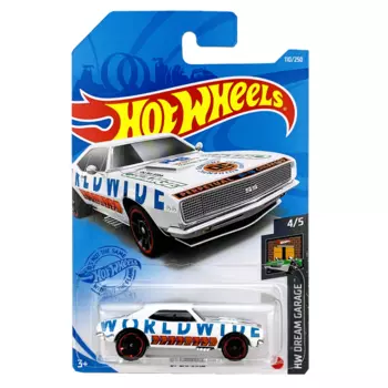 Hot Wheels Базовая машинка 67 Camaro, белая
