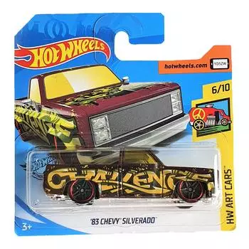 Hot Wheels® Базовая машинка 83 Chevy Silverado из серии "HW Art Cars"