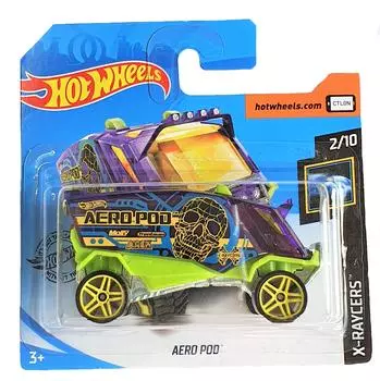 Hot Wheels® Базовая машинка Aero Pod из серии "X-Raycers"