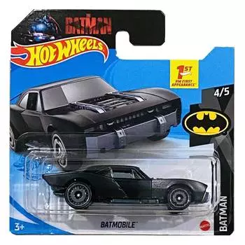 Hot Wheels Базовая машинка Batmobile, черная
