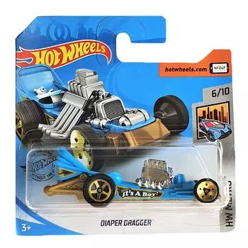 Hot Wheels® Базовая машинка Diaper Dragger из серии "HW Metro"