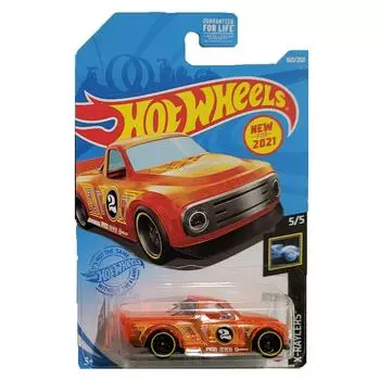 Hot Wheels Базовая машинка Draftinator, оранжевая