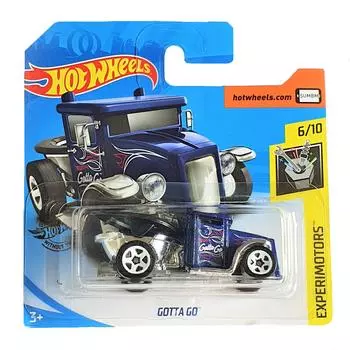 Hot Wheels® Базовая машинка Gotta Go из серии "Experimotors"