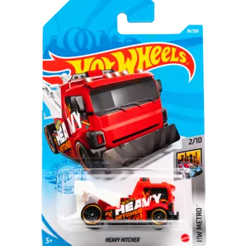 Hot Wheels Базовая машинка Heavy Hitcher, красная