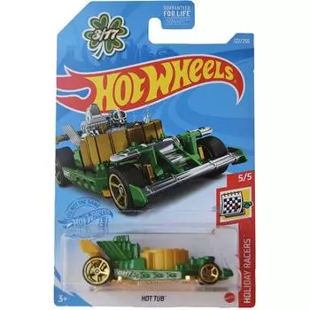 Hot Wheels Базовая машинка Hot Tub, зеленая