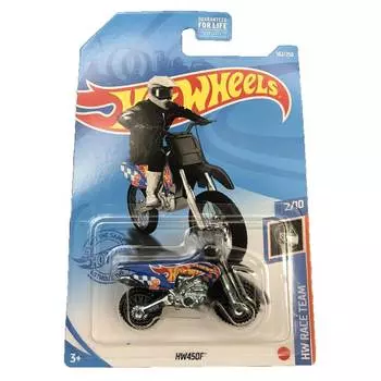 Hot Wheels Базовая машинка HW450F, синяя