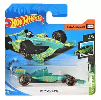 Hot Wheels® Базовая машинка Indy 500 Oval из серии "Speed Blur"