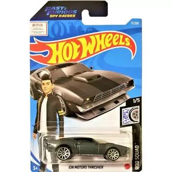 Hot Wheels Базовая машинка ION Motors Thresher, серая