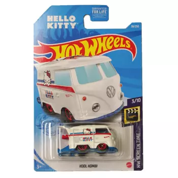 Hot Wheels Базовая машинка Kool Kombi, белая