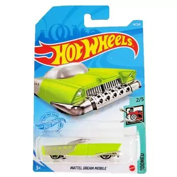 Hot Wheels Базовая машинка Mattel Dream Mobile, зеленая