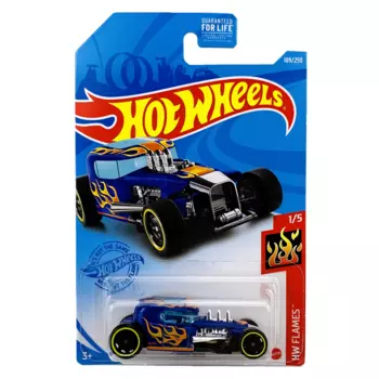 Hot Wheels Базовая машинка Mod Rod, синяя