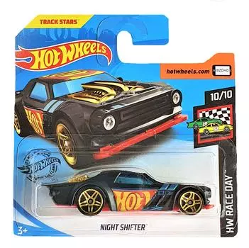 Hot Wheels® Базовая машинка Night Shifter из серии "HW Race Day"