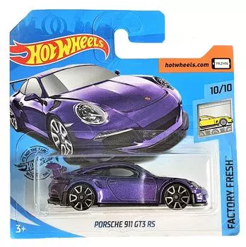 Hot Wheels® Базовая машинка Porsche 911 GT3 RS из серии "Factory Fresh"