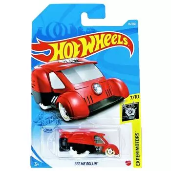 Hot Wheels Базовая машинка See Me Rollin, красная