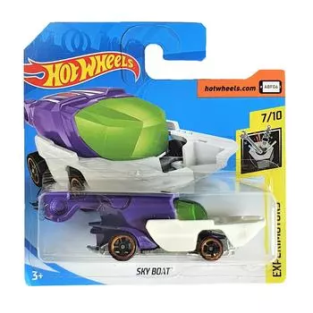 Hot Wheels® Базовая машинка Sky Boat из серии "Experimotors"