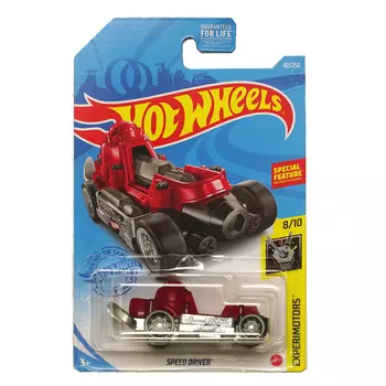Hot Wheels Базовая машинка Speed Driver, красная