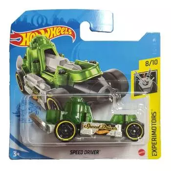Hot Wheels Базовая машинка Speed Driver, зеленая