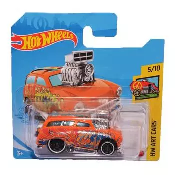 Hot Wheels Базовая машинка Surf 'N Turf, оранжевая