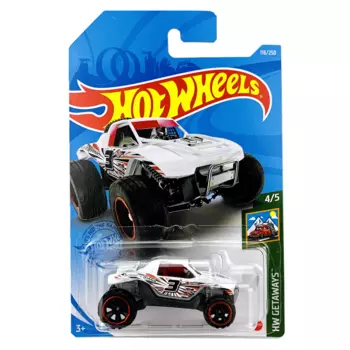 Hot Wheels Базовая машинка Twinnin' 'N Winnin', белая