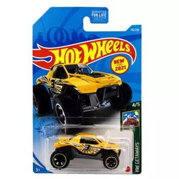 Hot Wheels Базовая машинка Twinnin' 'N Winnin', желтая