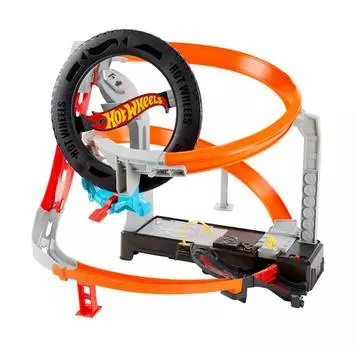 Hot Wheels Игровой набор Сити "Шиномонтажная мастерская"