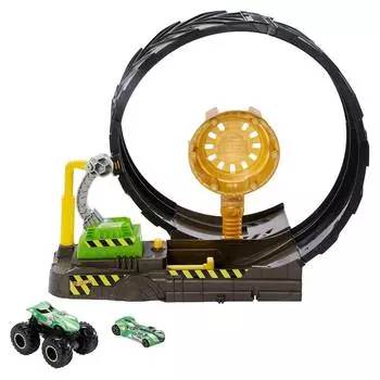 Hot Wheels Монстр-Трак игровой трек "Мертвая Петля" GKY00