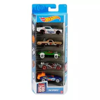 Hot Wheels Набор машинок HW Sports, 5 шт