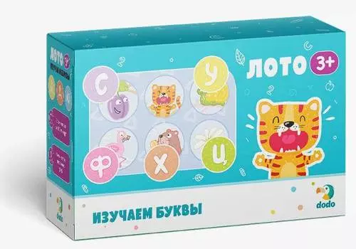 Игра DODO R300197 Лото Изучаем буквы