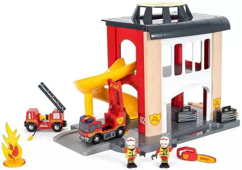 Brio игровой набор "Пожарная станция"