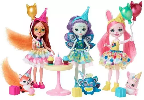 Игровой набор Enchantimals "День рождения"