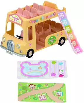 Игровой набор Sylvanian Families Двухэтажный автобус для малышей