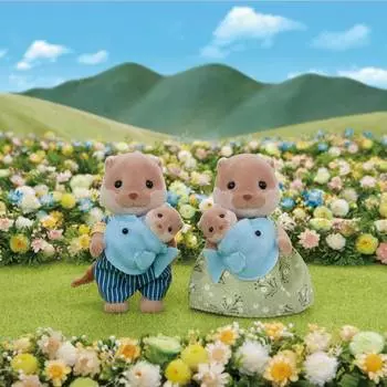 Игровой набор Sylvanian Families Семья выдр