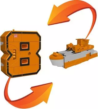Игрушка 1TOY Трансботы Боевой расчет "Октобот - цифра 8"