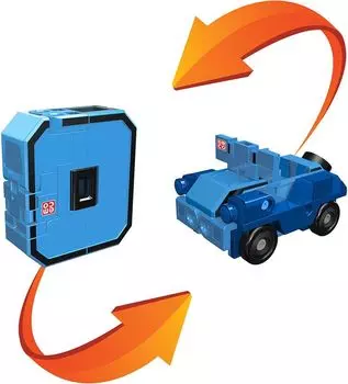 Игрушка 1TOY Трансботы Боевой расчет "Зеровер - цифра 0"