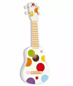 Игрушка JANOD "Гитара гавайская" белая