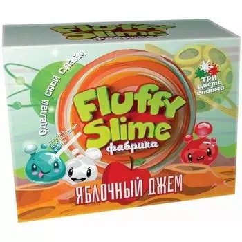 ИННОВАЦИИ ДЛЯ ДЕТЕЙ Набор для опытов "Фабрика флаффи слайма. Яблочный джем"