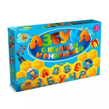 ИНТЕР Настольная игра "Азбука"