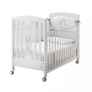 Italbaby Детская кровать Sweet Star, белая