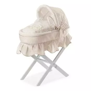 Italbaby Люлька-переноска Happy Family, с текстильной отделкой кремовая