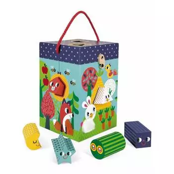 Janod Сортер объёмный "Сад"