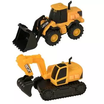 JCB Экскаватор и погрузчик, свет, звук