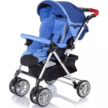 Jetem Clover S-802 Коляска прогулочная, синий 01