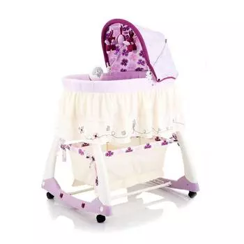 Jetem Кроватка-Люлька детская Dream, фиолетовая