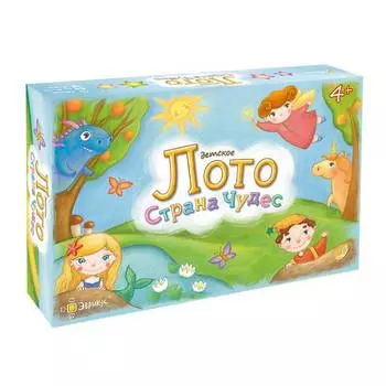 Эврикус Настольная игра "Лото детское. Страна чудес"