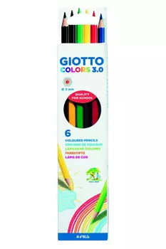 Карандаши GIOTTO 276800 Деревянные 6 цв