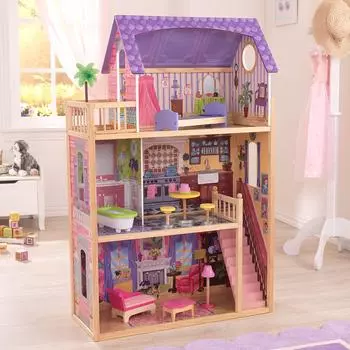 KidKraft Домик из дерева для Барби "Кайла" с мебелью